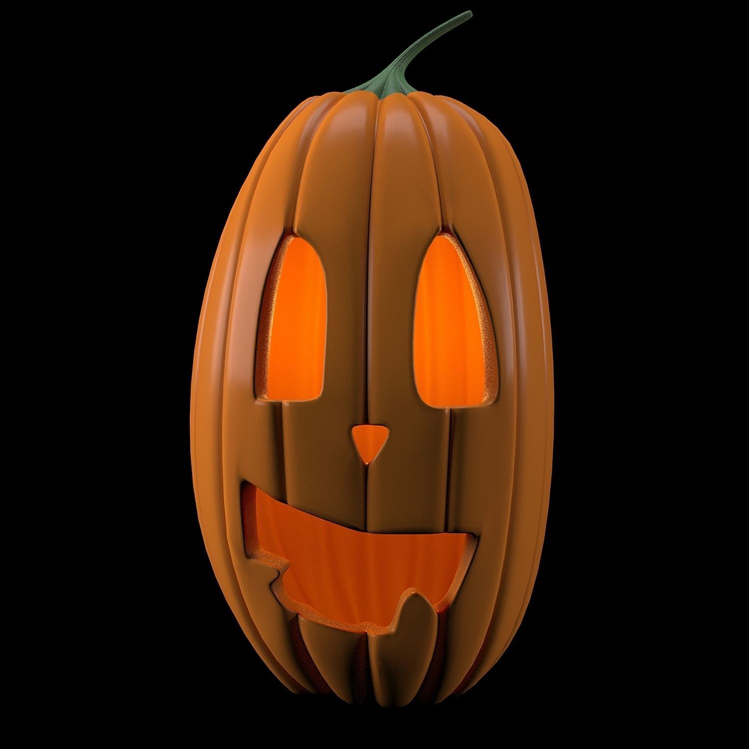Pumpkins for Halloween 3D model_18