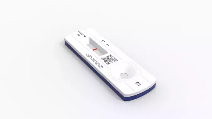 Lateral Flow Test 3D model