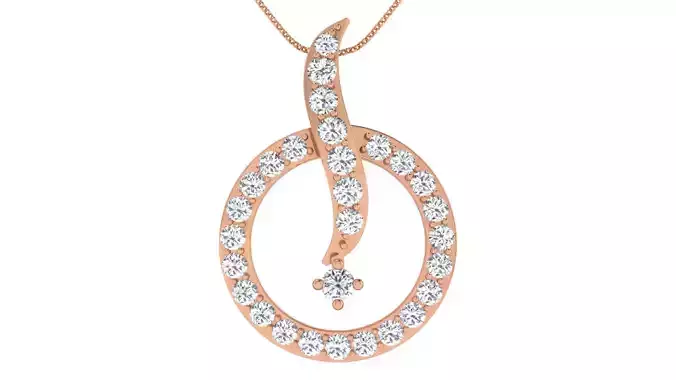 Women pendant-earrings set 3dm render detail 3D print model