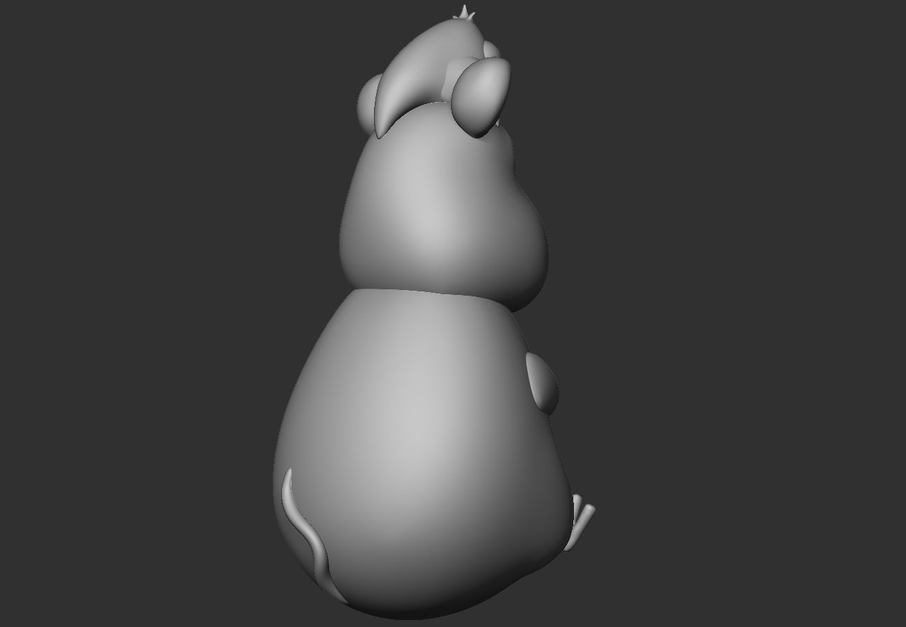 Boh Mouse Christmas Tree Ornament 3D print model_15