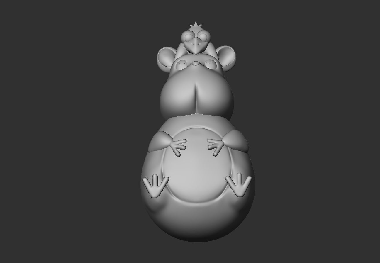 Boh Mouse Christmas Tree Ornament 3D print model_6