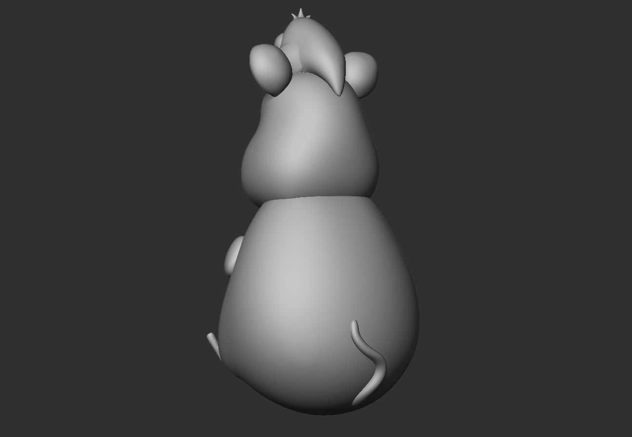 Boh Mouse Christmas Tree Ornament 3D print model_12