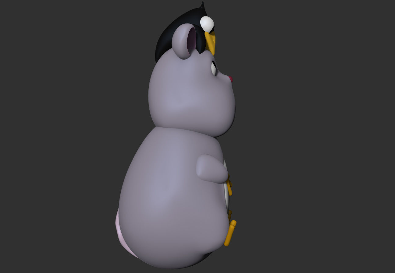 Boh Mouse Christmas Tree Ornament 3D print model_5