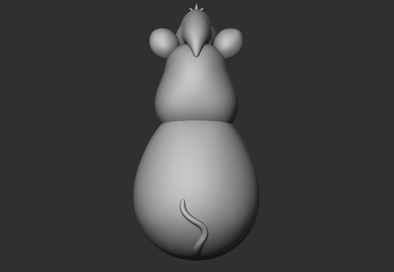 Boh Mouse Christmas Tree Ornament 3D print model_13