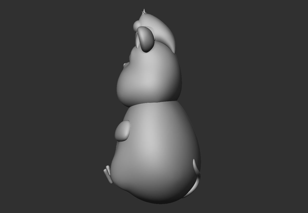 Boh Mouse Christmas Tree Ornament 3D print model_11