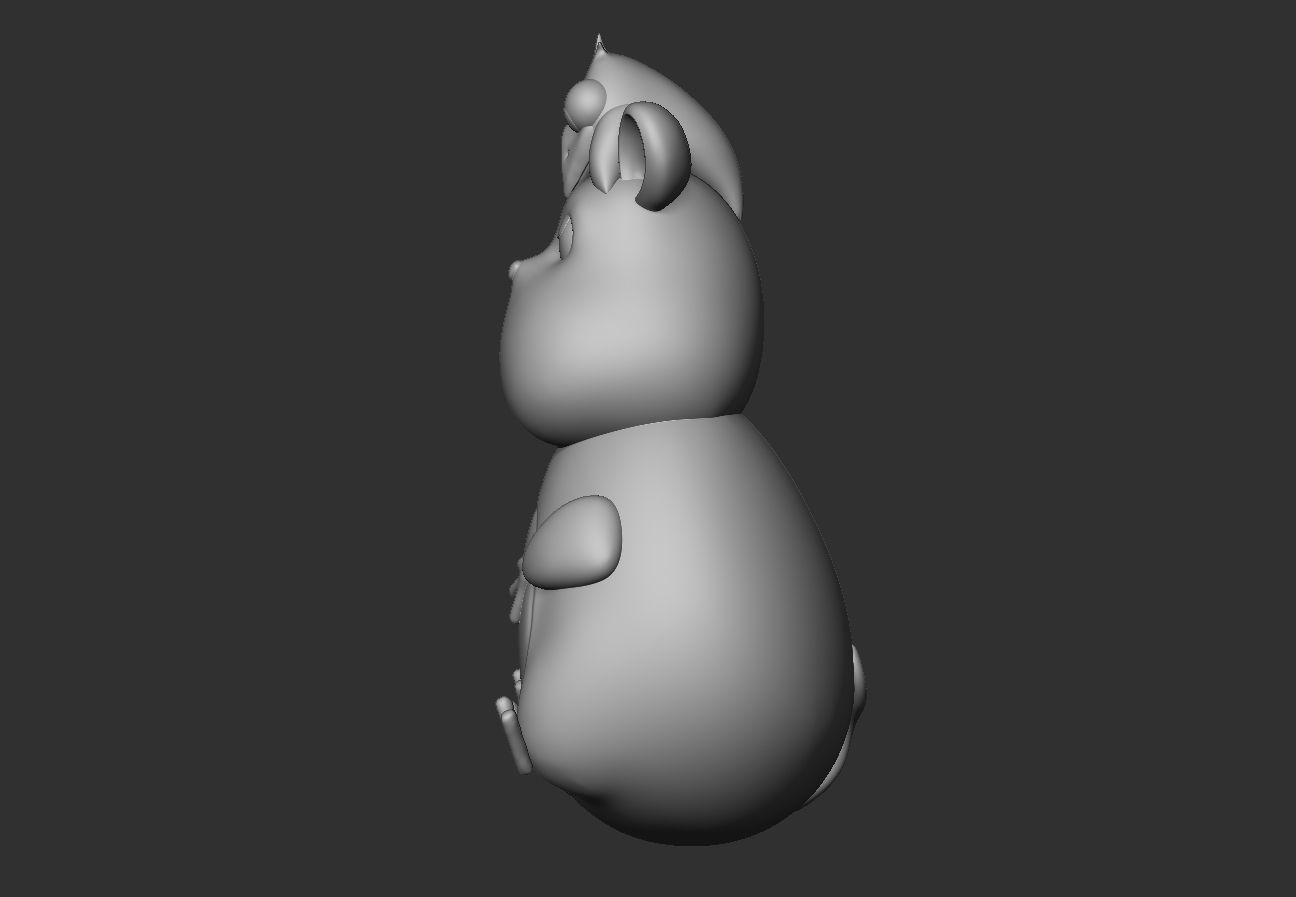 Boh Mouse Christmas Tree Ornament 3D print model_10