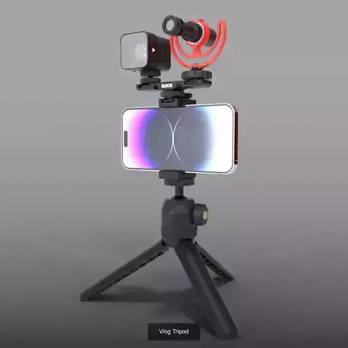 Vlog setup 3D Model Collection