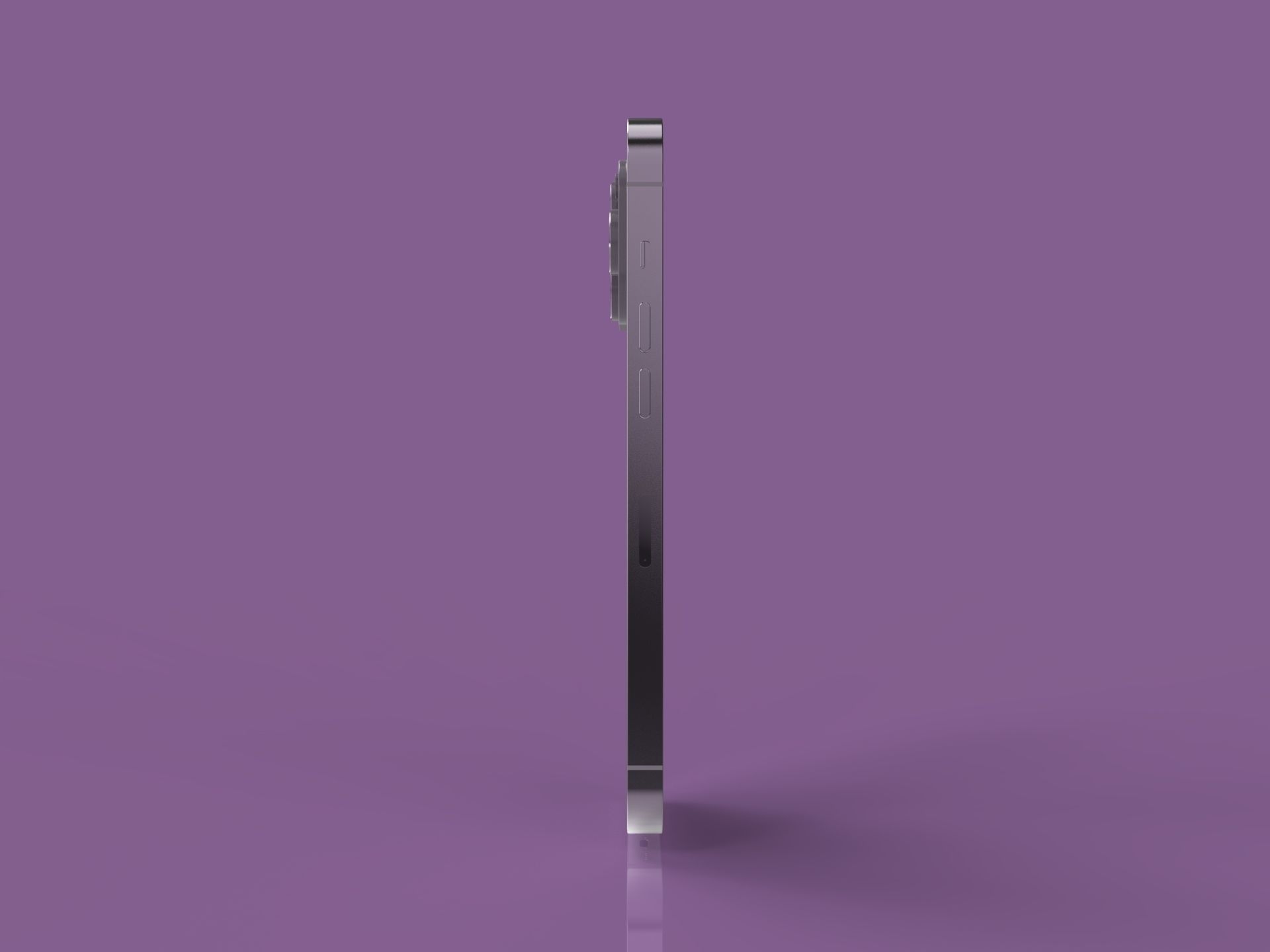 Apple iPhone 14 pro max 3d detailed  Low-poly 3D model_14