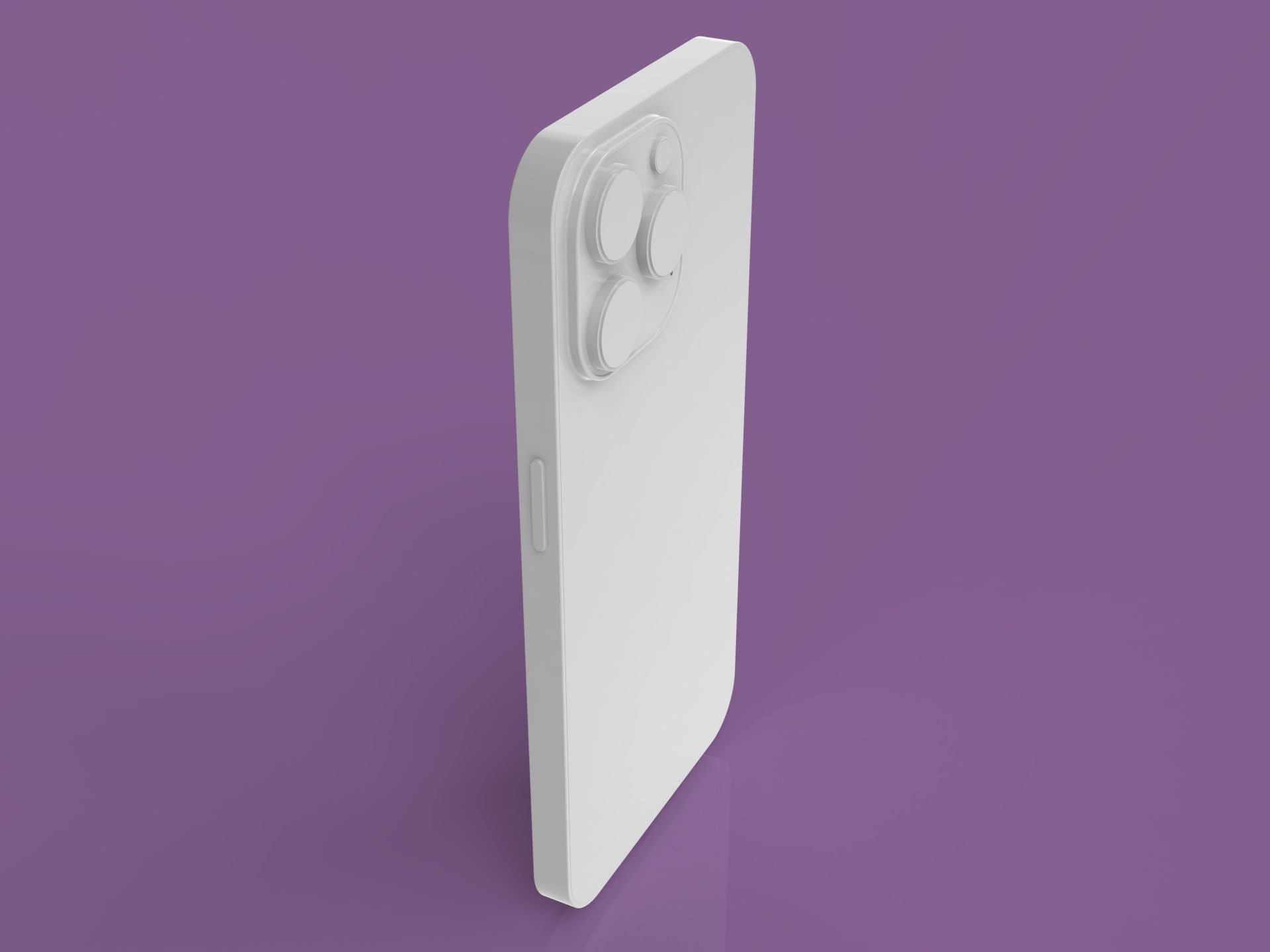 Apple iPhone 14 pro max 3d detailed  Low-poly 3D model_16