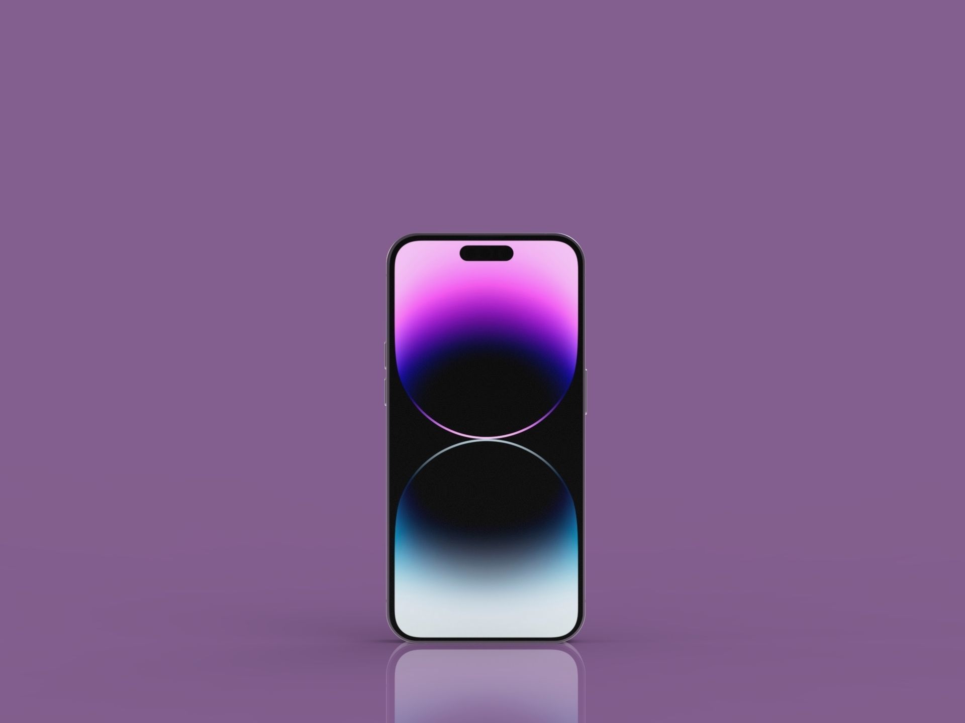 Apple iPhone 14 pro max 3d detailed  Low-poly 3D model_2