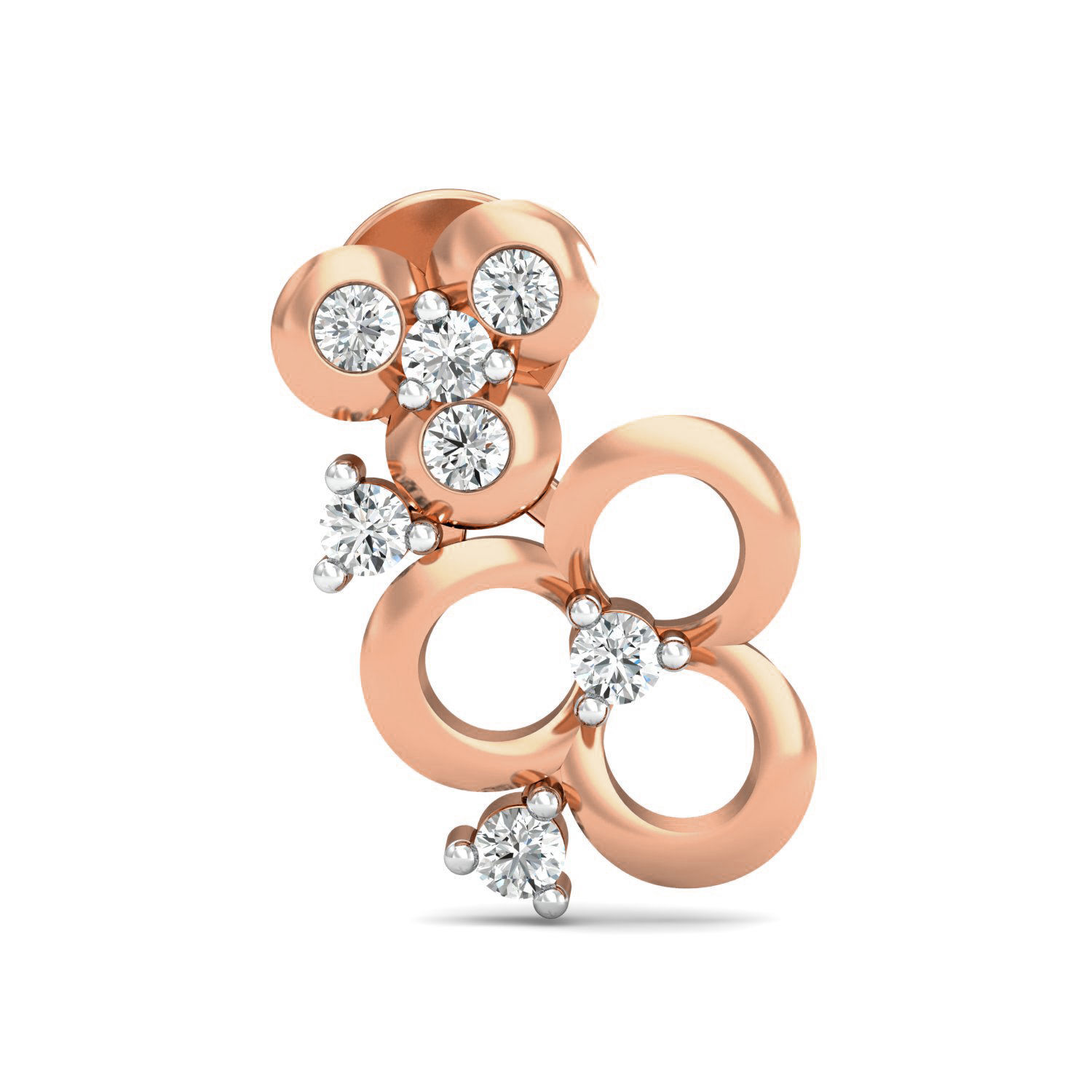 Women pendant-earrings set 3dm stl render detail 3D print model_5