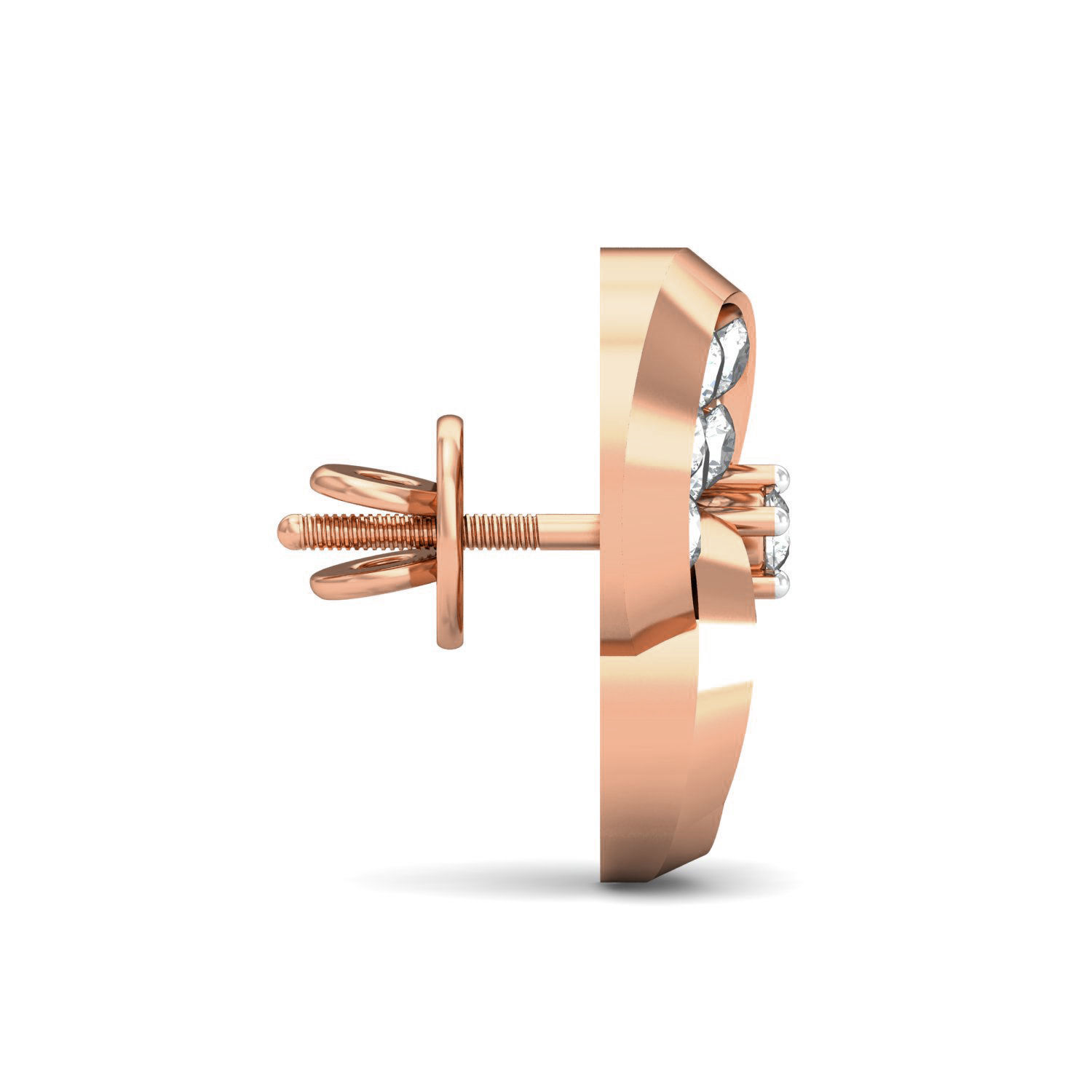 Women pendant-earrings set 3dm stl render detail 3D print model_6