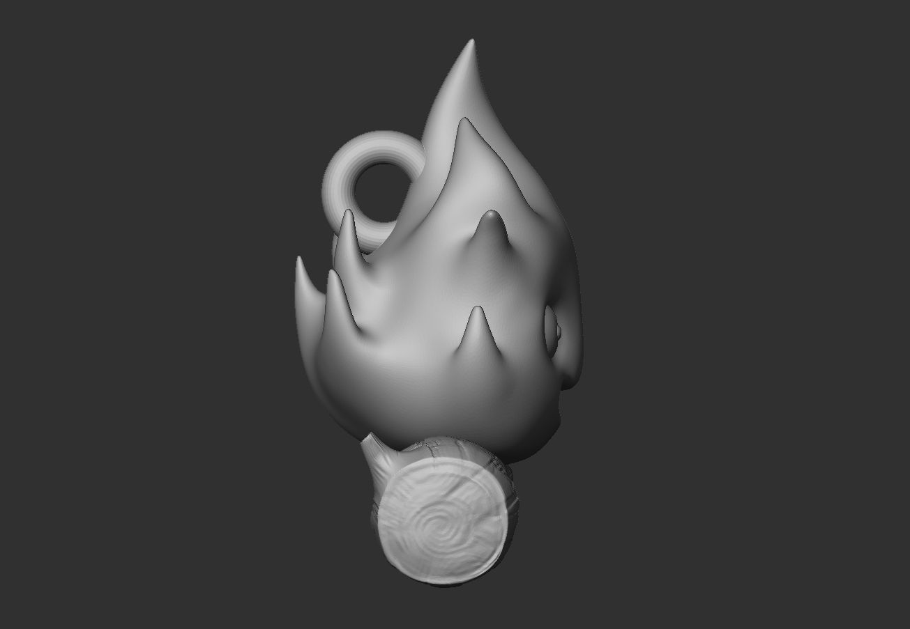 Calfcifer Christmas Tree Ornament 3D print model_15