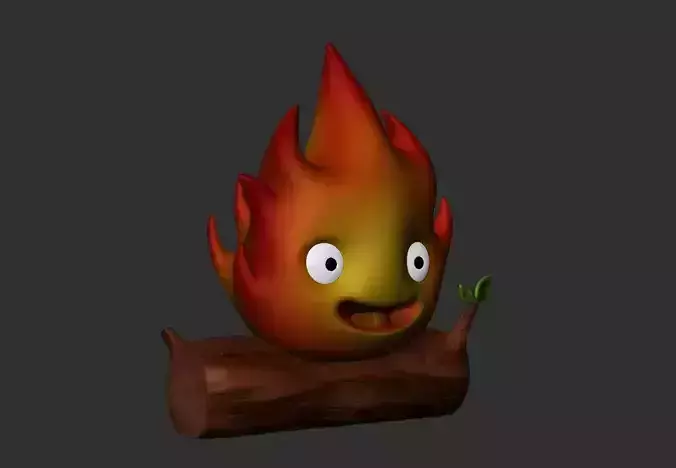 Calfcifer Christmas Tree Ornament 3D print model