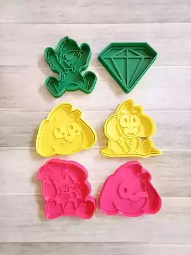 MIKECRACK CORTANTES DE GALLETAS 3D model
