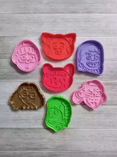 TURNING RED CORTANTES DE GALLETAS