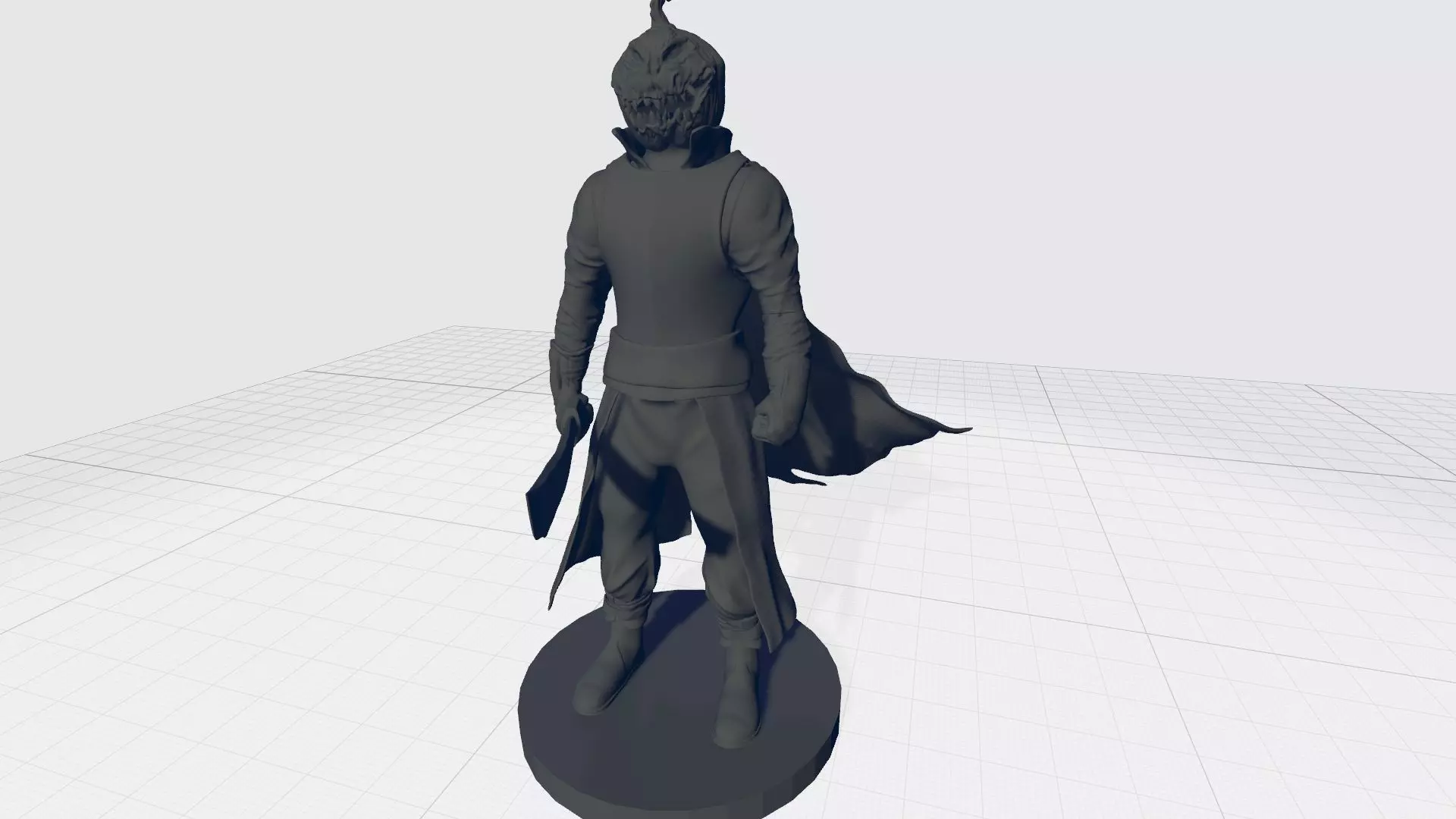 Headless Horseman Sculpt 3D print model_0