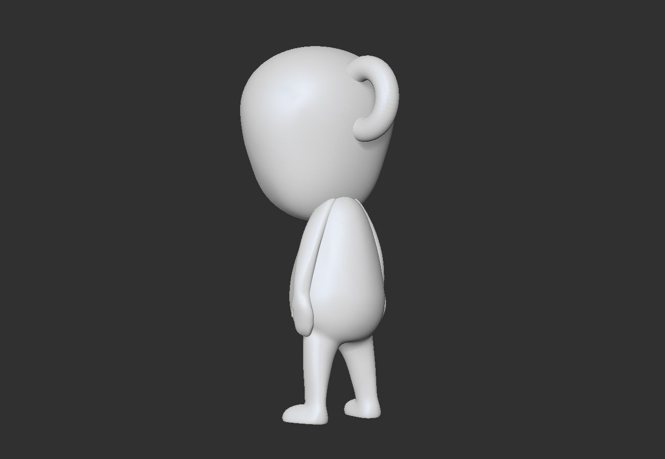 Ghost Christmas Tree Ornament 3D print model_9