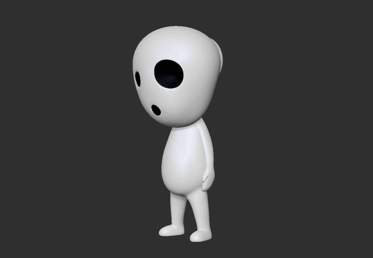 Ghost Christmas Tree Ornament 3D print model_6