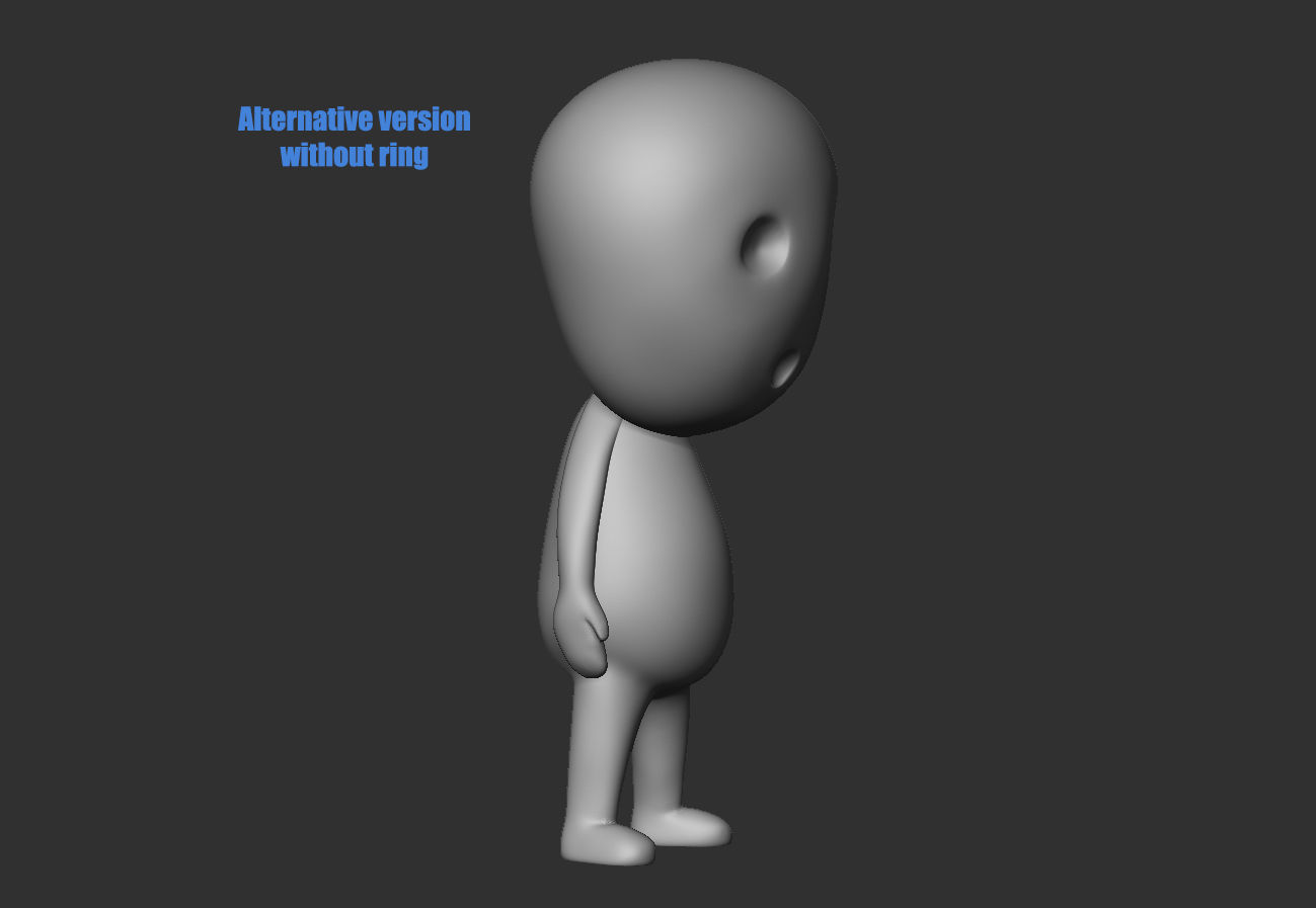 Ghost Christmas Tree Ornament 3D print model_2