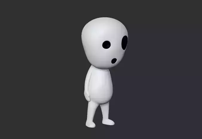 Ghost Christmas Tree Ornament 3D print model