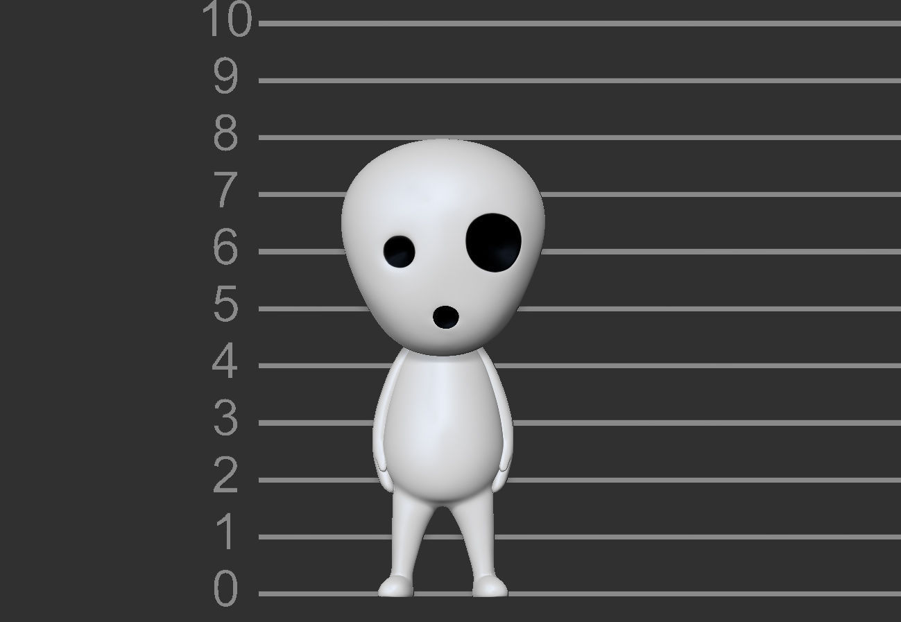 Ghost Christmas Tree Ornament 3D print model_1