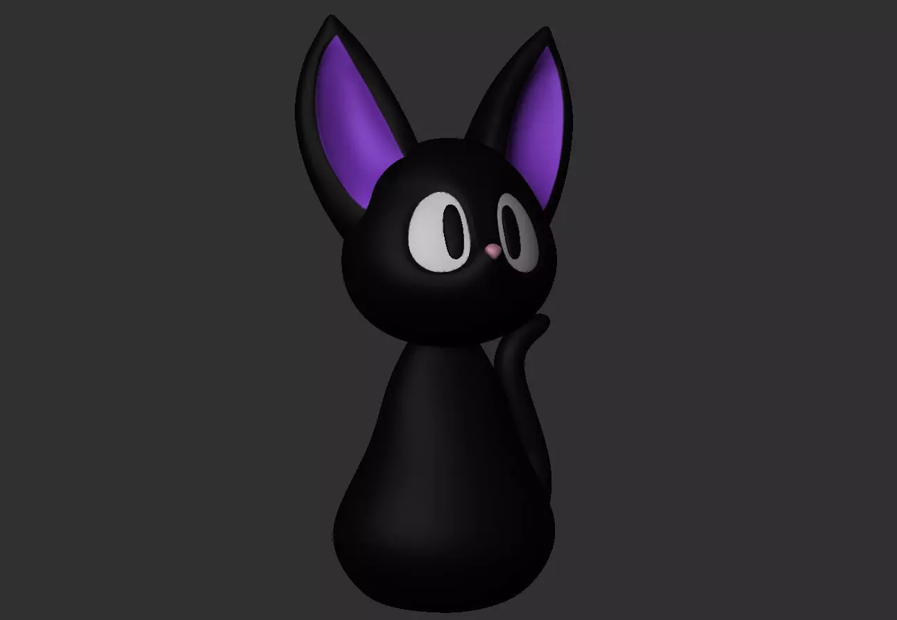 Jiji Christmas Tree Ornament 3D print model_0