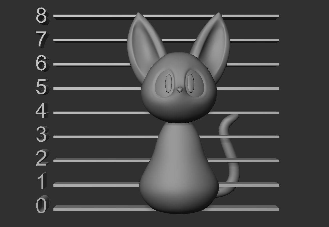 Jiji Christmas Tree Ornament 3D print model_1