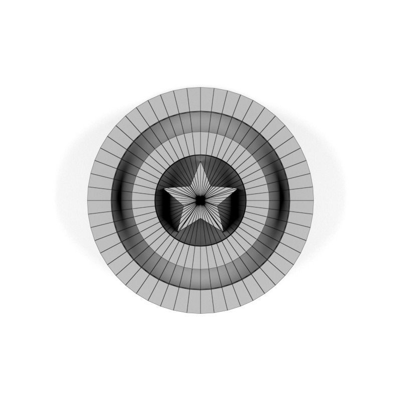 3D Marvel heroes logo for board game and Keychain 02 Free 3D print model_5