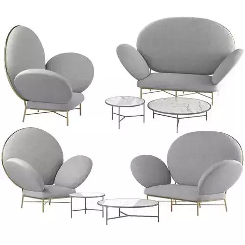 Stay Sofa by Nika Zupanc 3D model