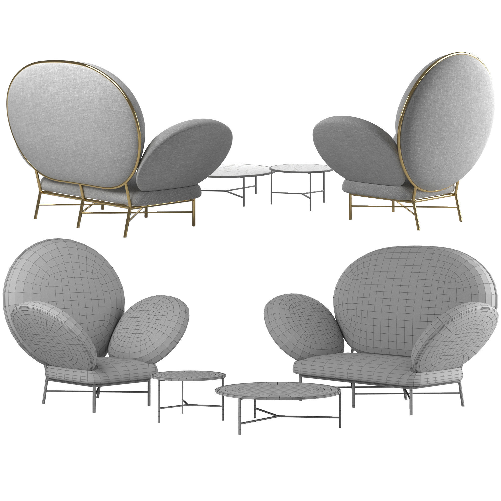 Stay Sofa by Nika Zupanc 3D model_4