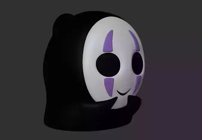 Kaonashi Christmas Tree Ornament 3D print model