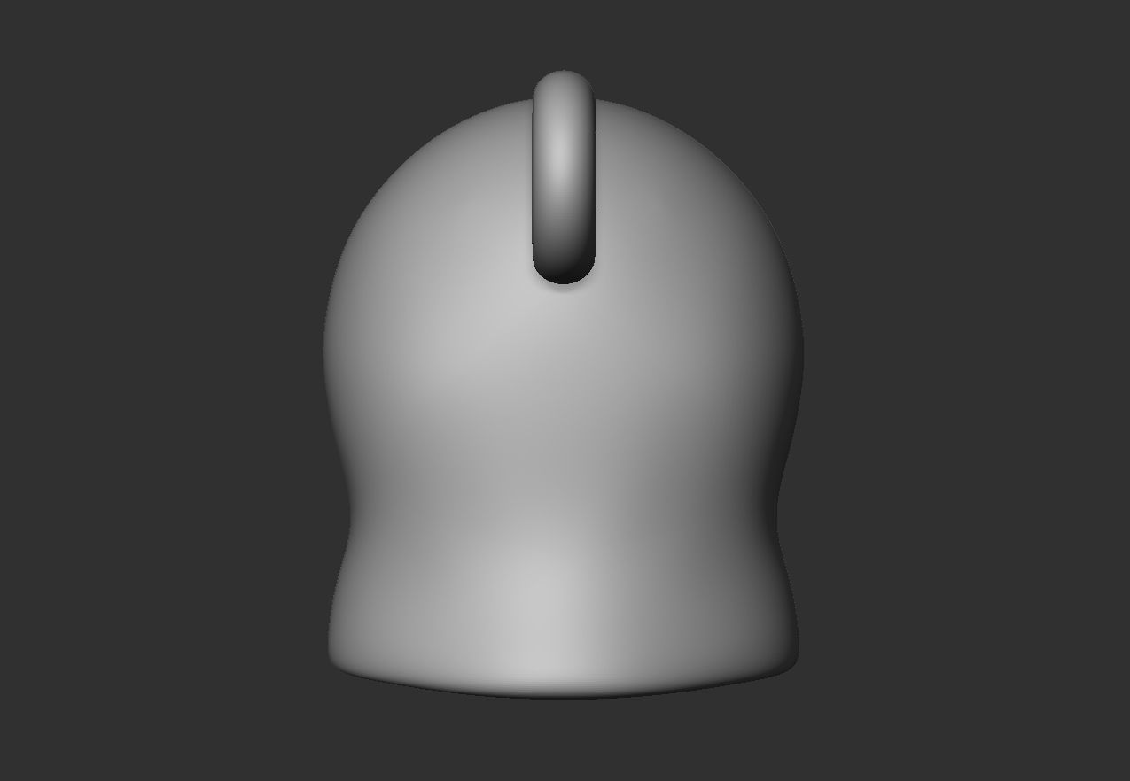 Kaonashi Christmas Tree Ornament 3D print model_8