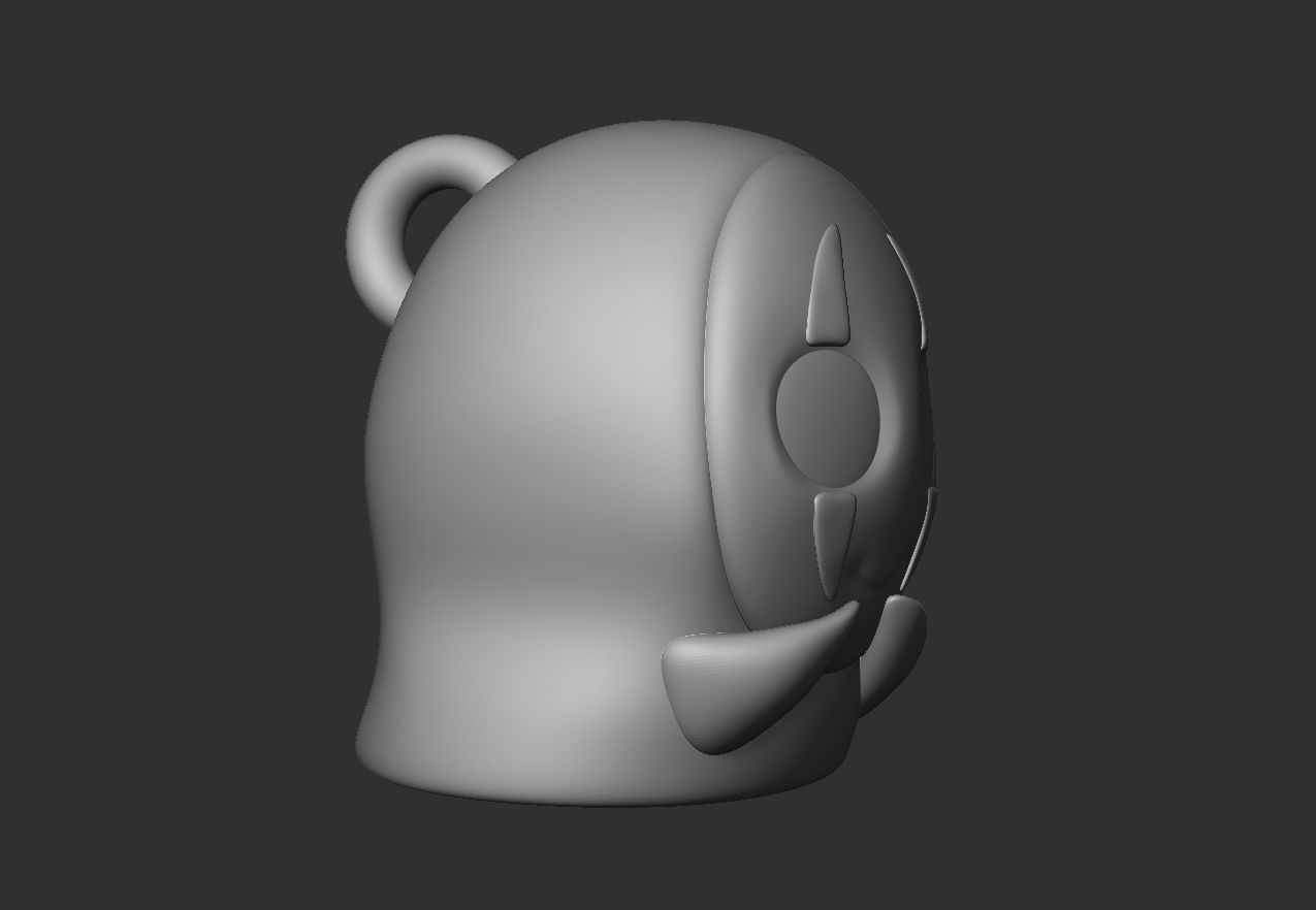 Kaonashi Christmas Tree Ornament 3D print model_2