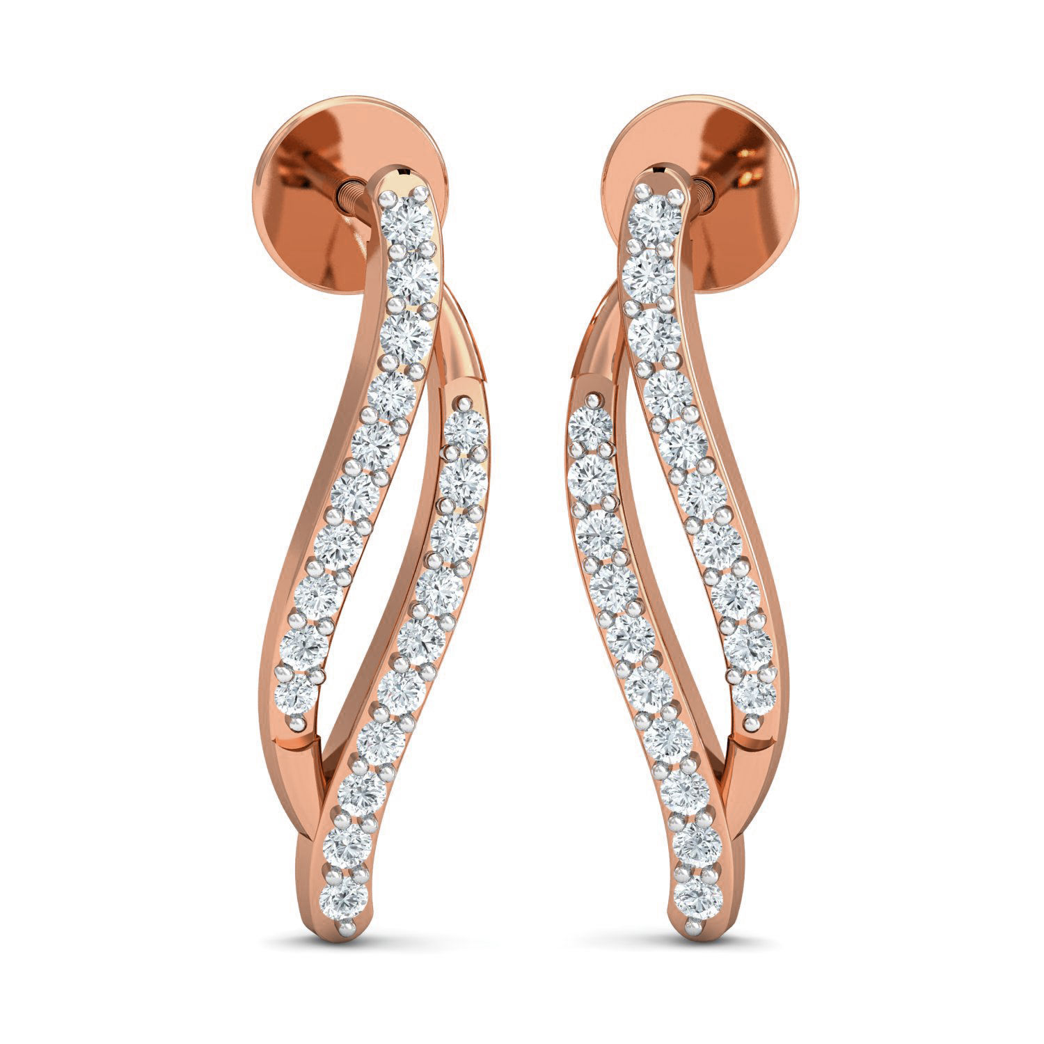 Women necklace-earrings set 3dm stl render detail 3D print model_1