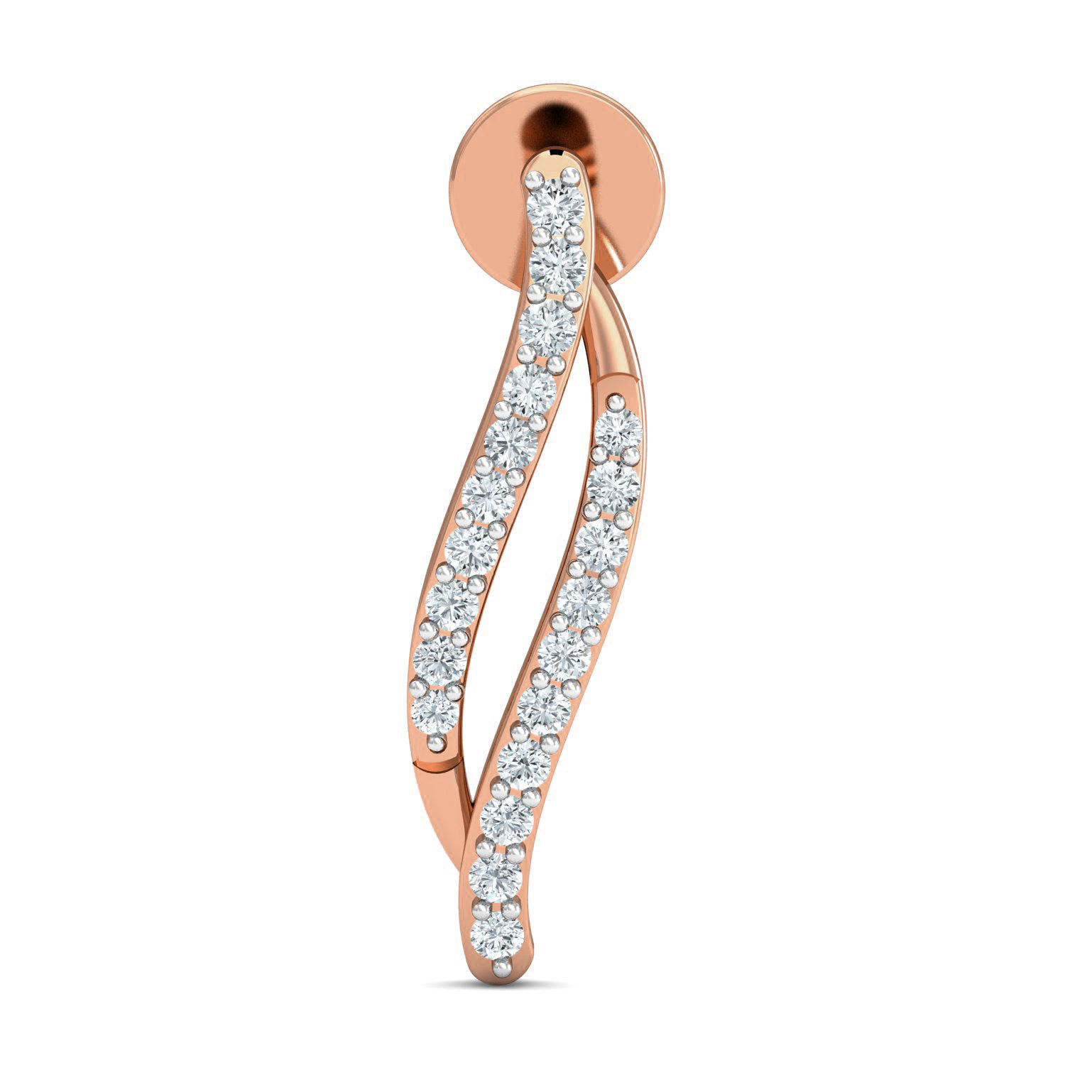 Women necklace-earrings set 3dm stl render detail 3D print model_2