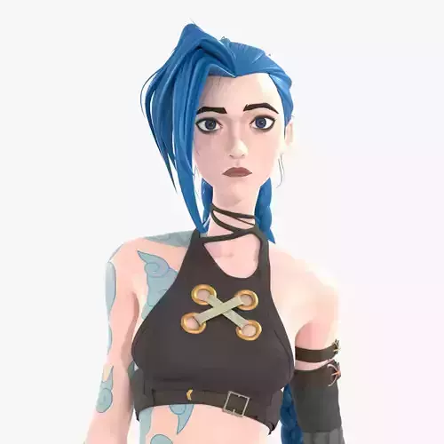 Arcane Jinx 3D model
