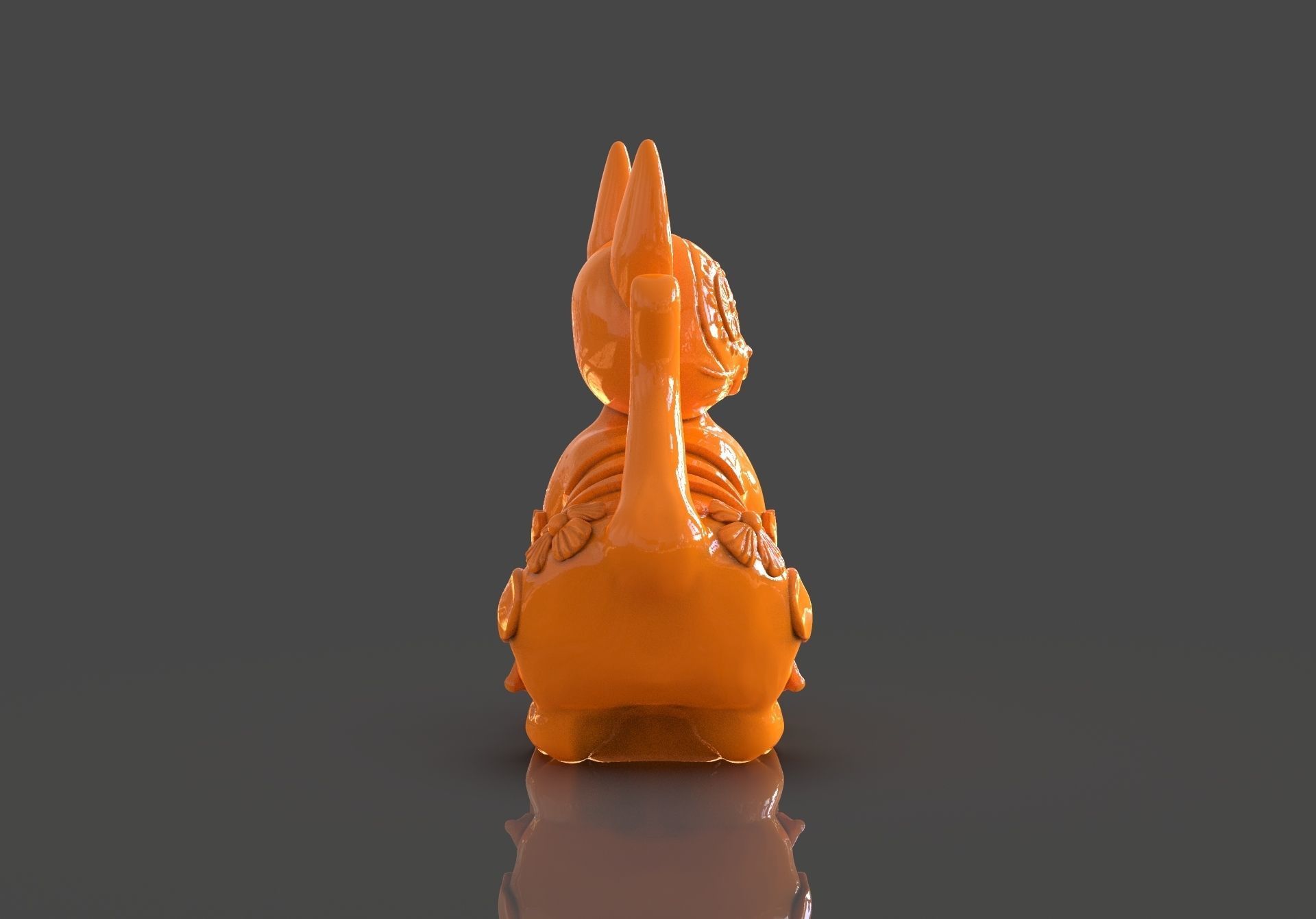 Day of the Dead Cats 3D print model_27