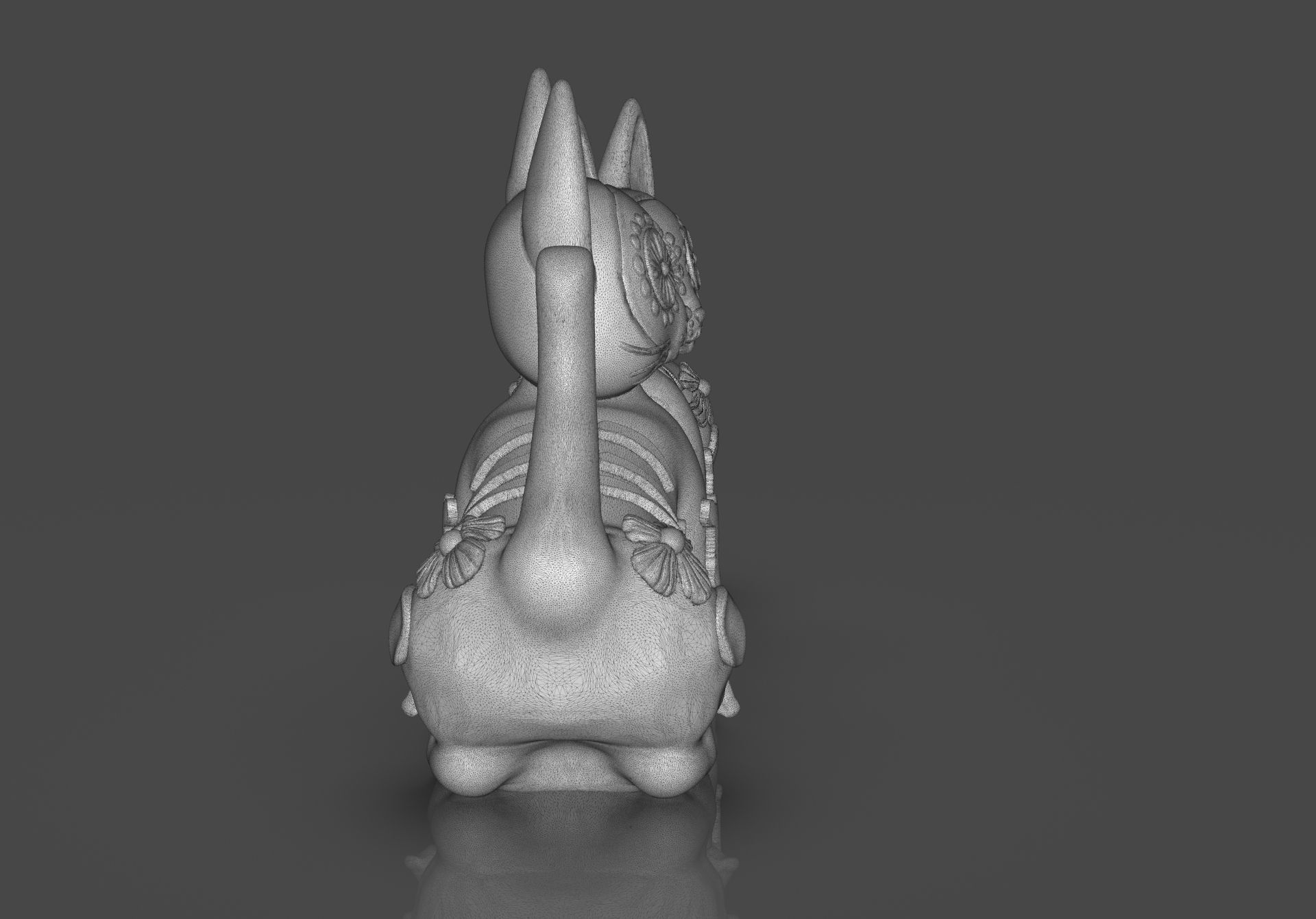 Day of the Dead Cats 3D print model_38