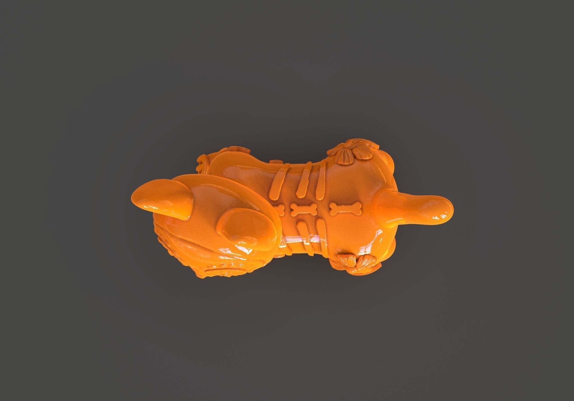 Day of the Dead Cats 3D print model_19