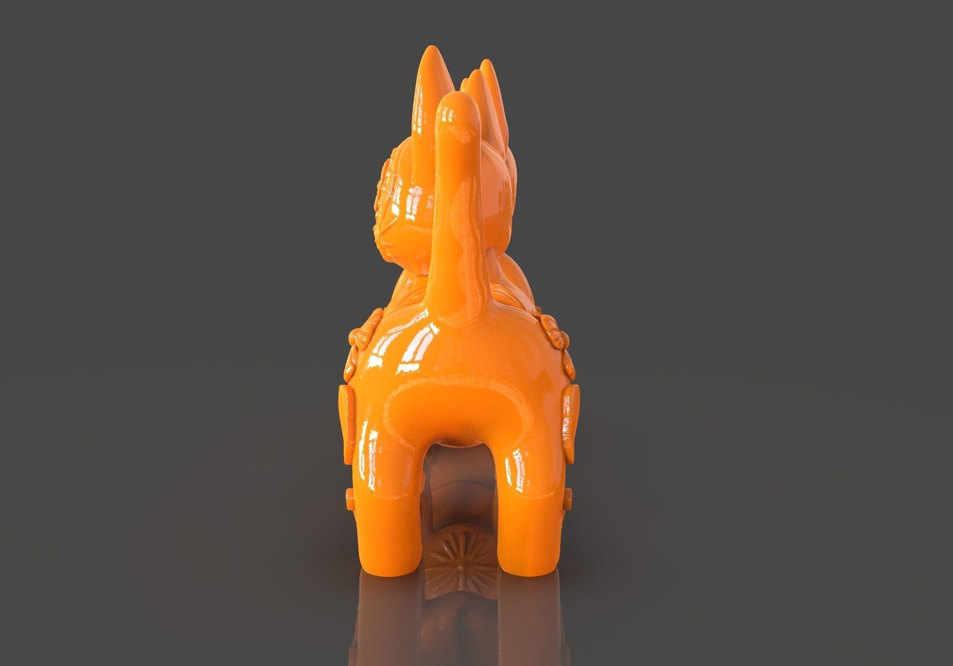Day of the Dead Cats 3D print model_34