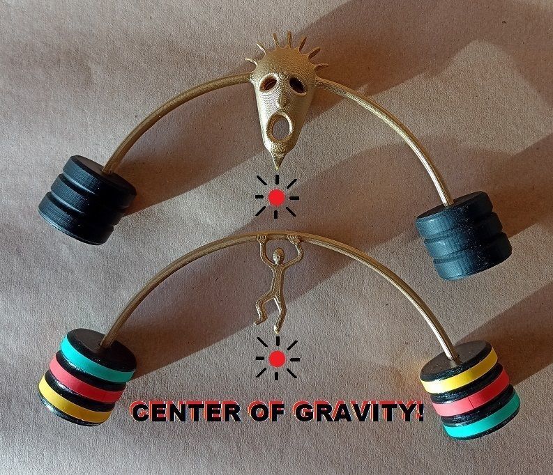 Balancing toy 3D print model_5