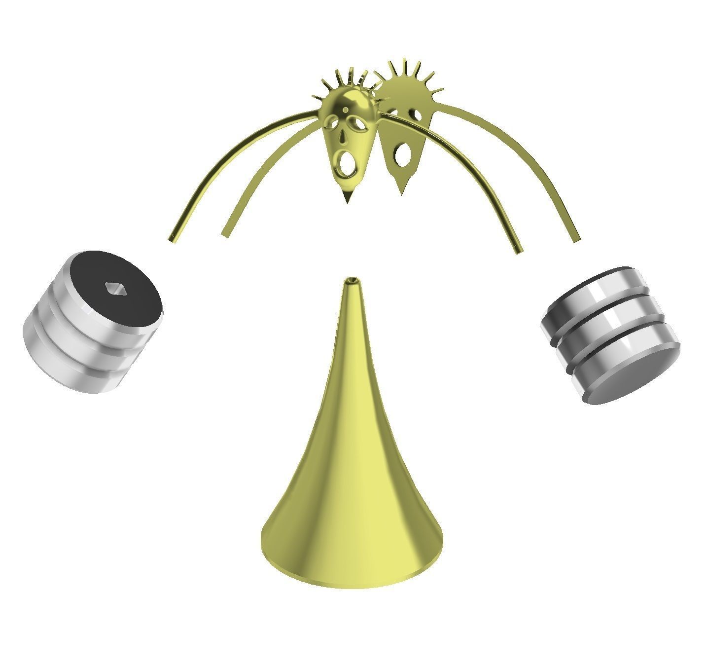 Balancing toy 3D print model_3