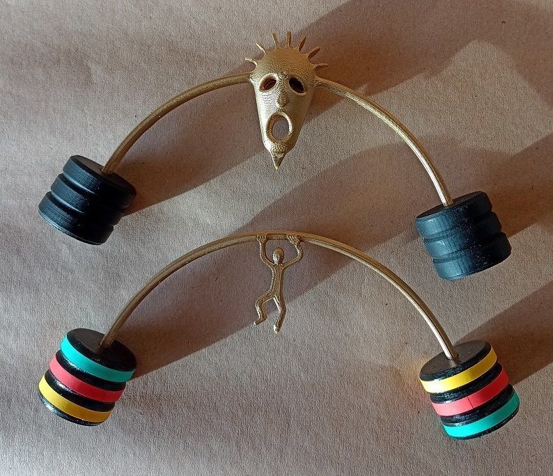 Balancing toy 3D print model_4