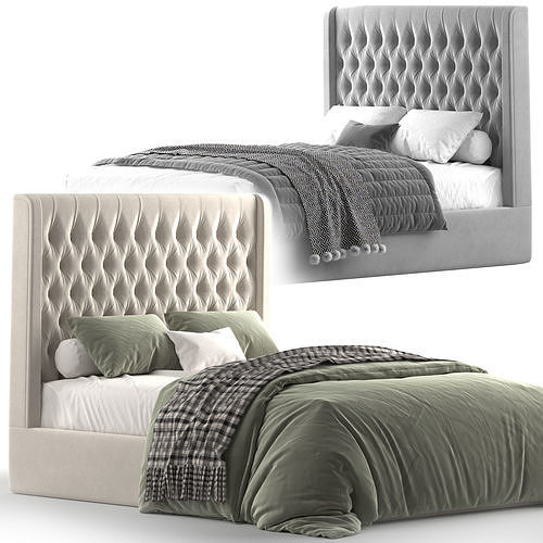 ESMERALDA BED by Laskasas 3D model