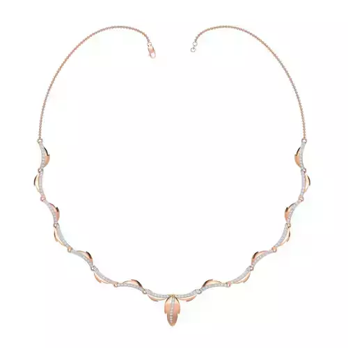 Women necklace-earrings set 3dm stl render detail 3D print model
