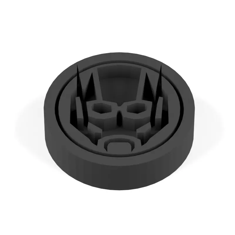 3D Marvel heroes logo for board game and Keychain 06 3D print model_0