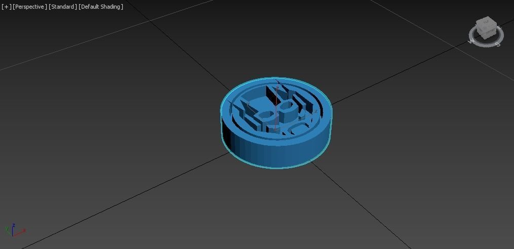 3D Marvel heroes logo for board game and Keychain 06 3D print model_7