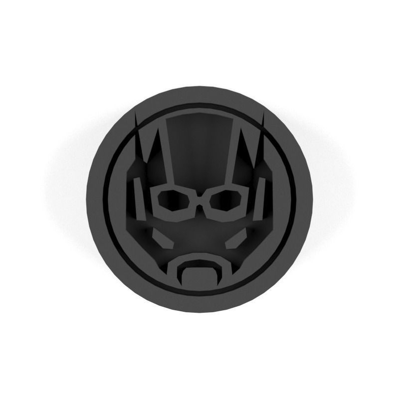 3D Marvel heroes logo for board game and Keychain 06 3D print model_1