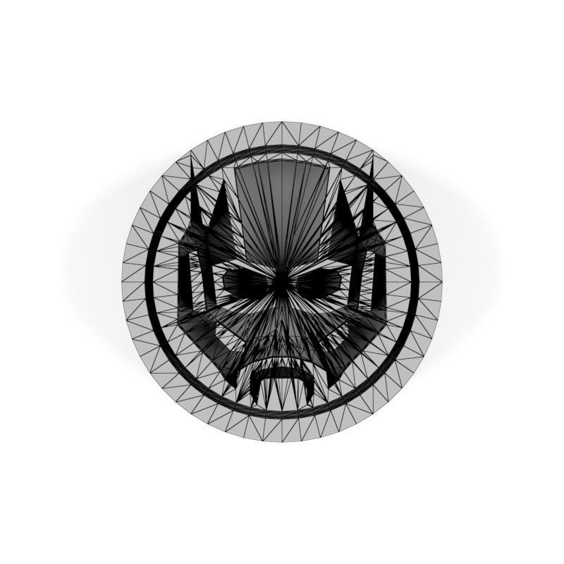 3D Marvel heroes logo for board game and Keychain 06 3D print model_3